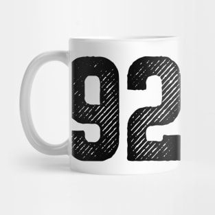 Ninety Two 92 Mug